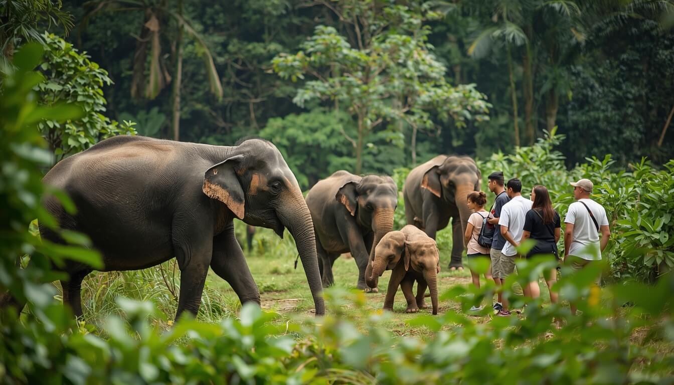 Ethical Elephant Sanctuary near Chiang Mai