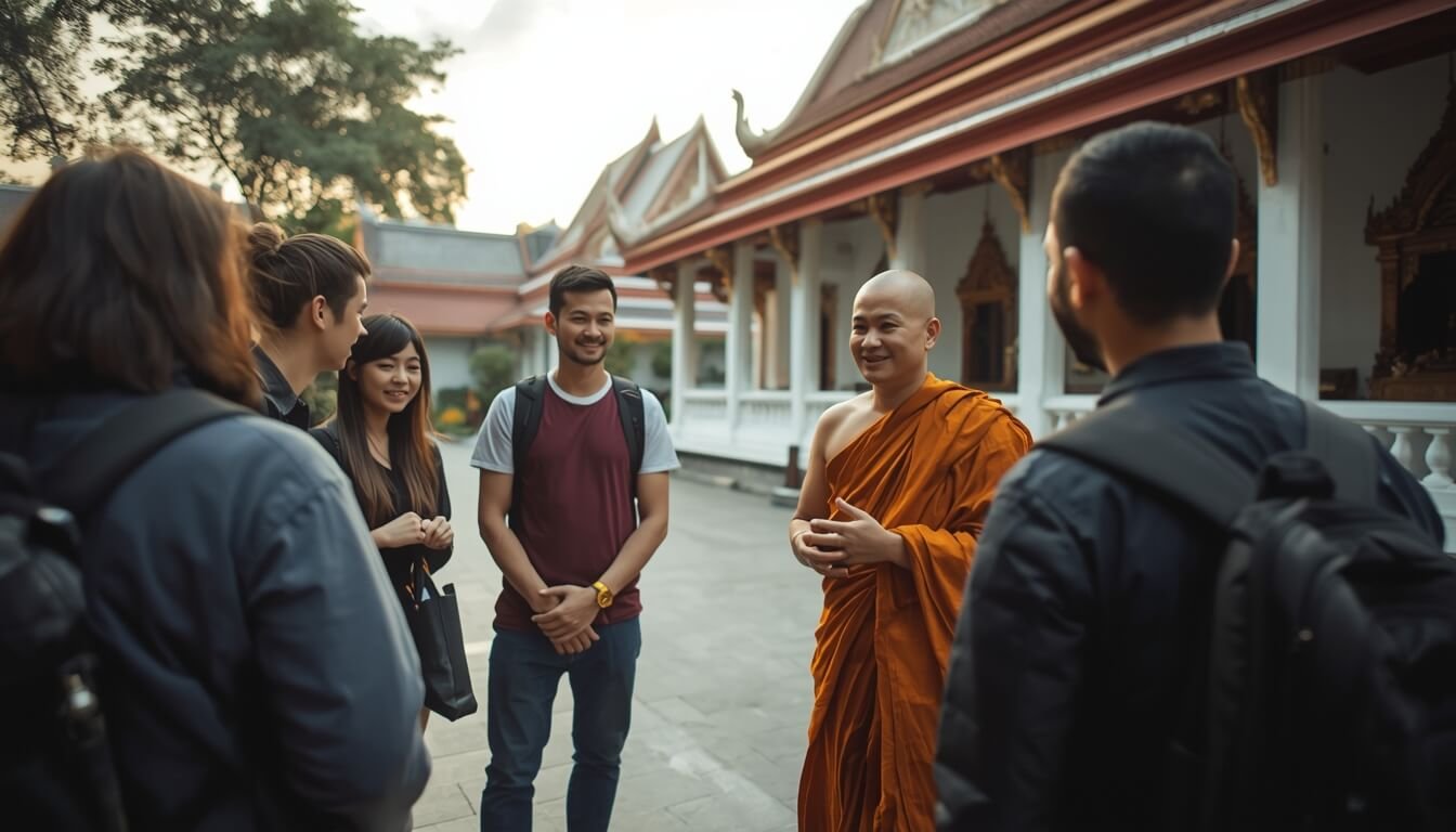 Monk Chat in Chiang Mai