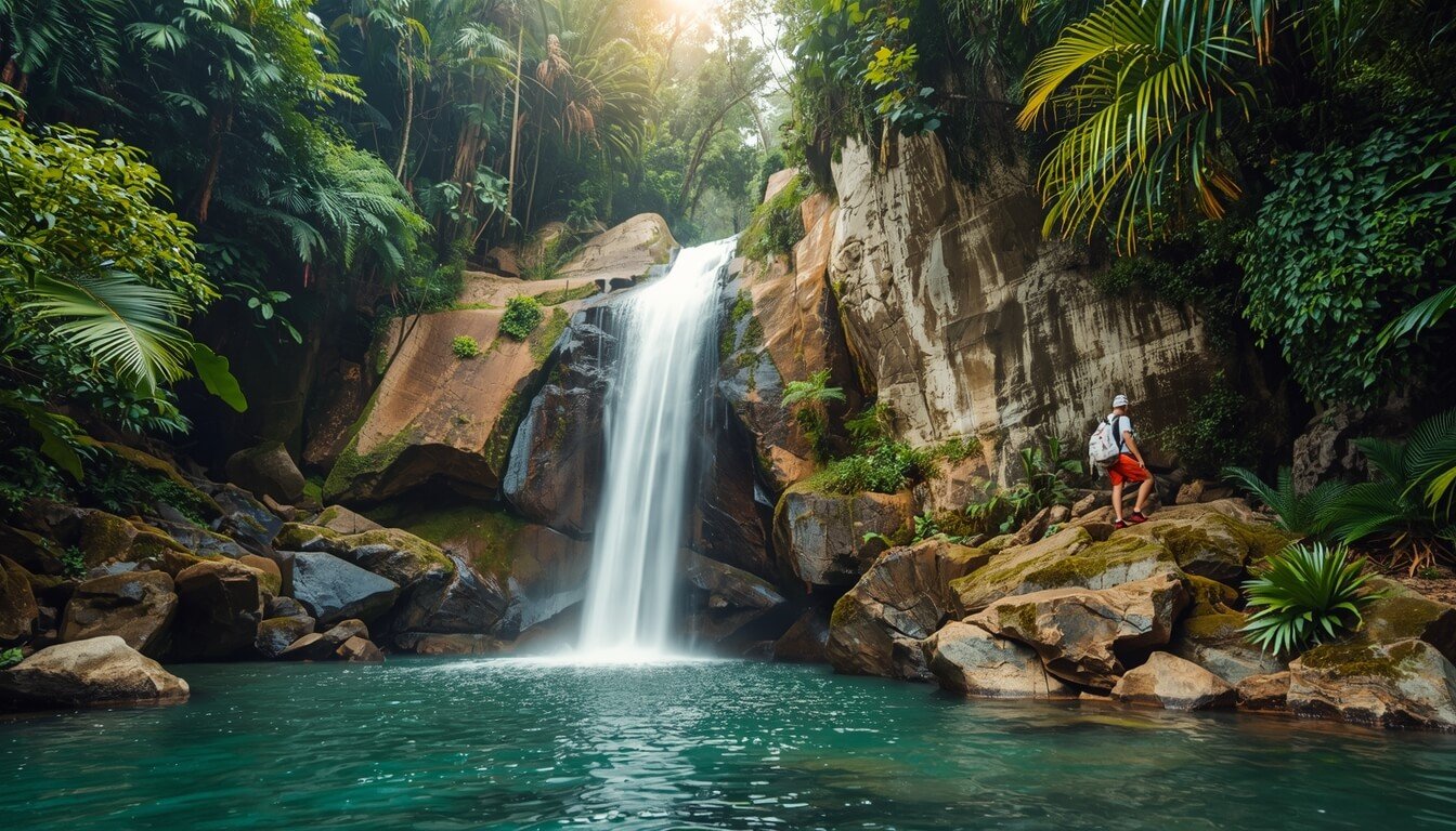 Waterfall Nature Around Chiang Mai